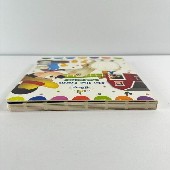2/$6 Disney On the Farm Touch-and-Feel book (Board Book) - Picture 12 of 12